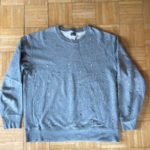 J. Crew Vintage Fleece Crewneck Sweatshirt - XL